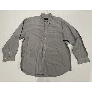 Eddie Bauer Men’s Long Sleeve Button Dress Shirt  L